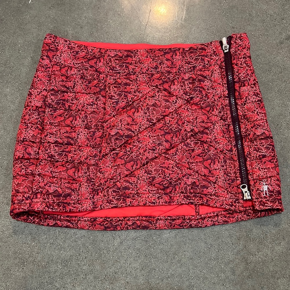 Smartwool short down puffy mini-skirt